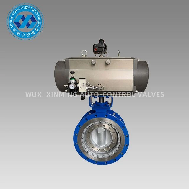 Actuator Niwmatig Falf Glöynnod Byw Tri-ecsentrig