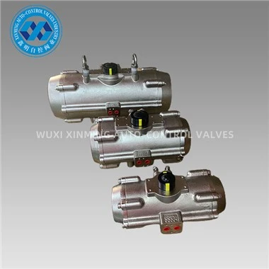 Rack Niwmatig Dur Di-staen Ac Actuator Pinion 90 Gradd