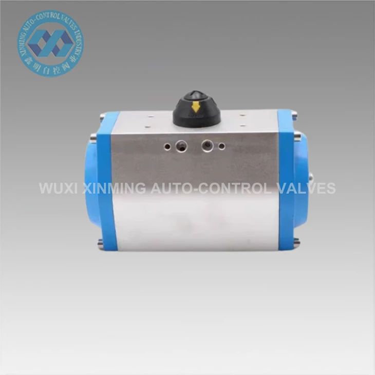 Falf bêl gydag AT25/32/40 o ansawdd uchel actuator niwmatig actio dwbl
