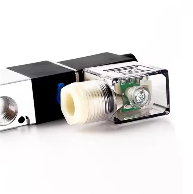 Falf solenoid rheoli aer niwmatig oes hir