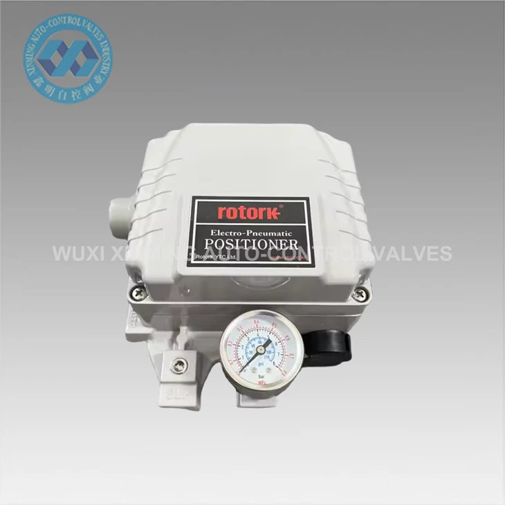 Falf Electropneumatig YTC Gwreiddiol Gosodwr Petrocemegol Petrocemegol-Prawf
