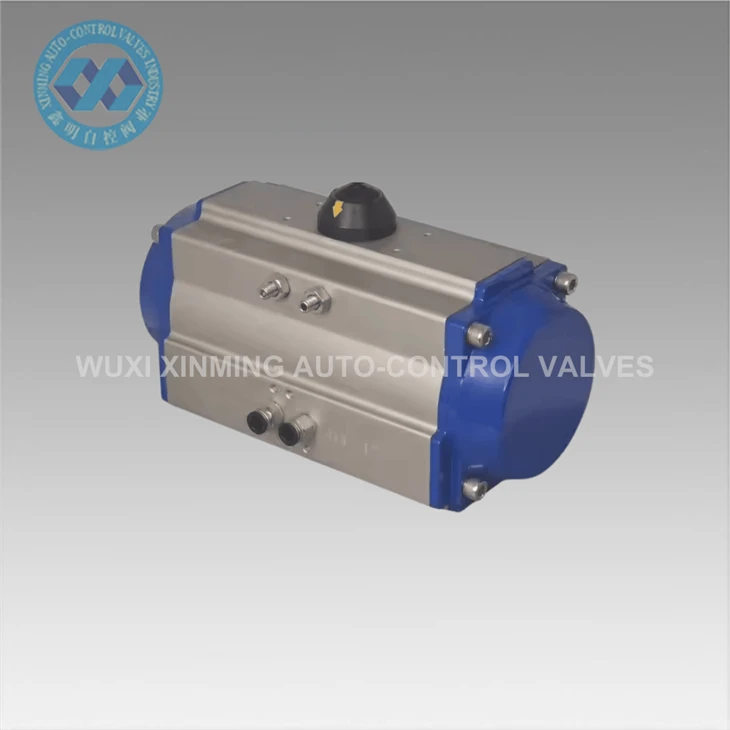 Actuator Niwmatig wedi'i addasu Gyda Rack A Pinion ar werth