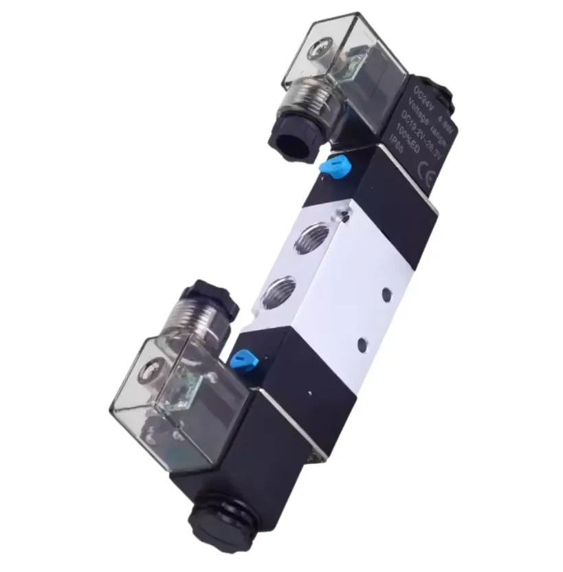 Falf Solenoid Rheoli Aer Niwmatig Math Ymateb Cyflym