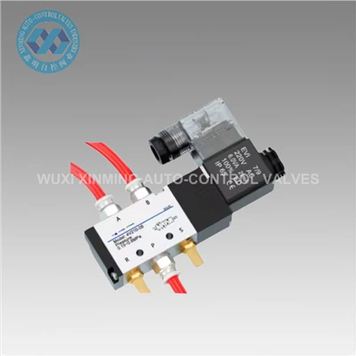 Falf solenoid niwmatig aloi alwminiwm 52 AC220V 110V