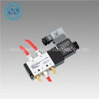 Falf solenoid niwmatig aloi alwminiwm 52 AC220V 110V