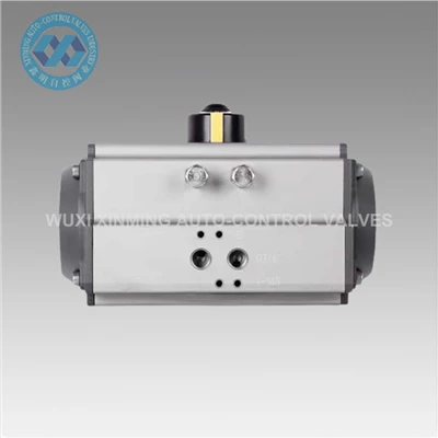 Gweithgynhyrchu Ffatri Piston Niwmatig Actuators Falf Rotari Alloy Alwminiwm mewn Cyfres Actuators Niwmatig