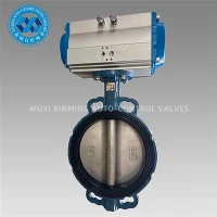 Falf glöyn byw a weithredir gan Actuator Niwmatig