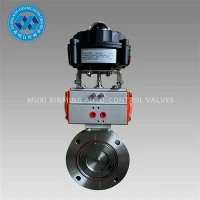 Falf glöyn byw gwactod Actuator Niwmatig
