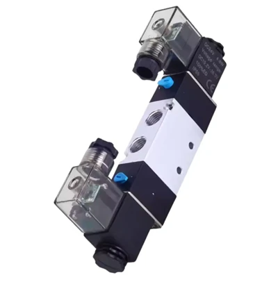 Falf Solenoid Rheoli Aer Niwmatig Math Ymateb Cyflym