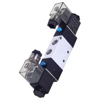 Falf Solenoid Rheoli Aer Niwmatig Math Ymateb Cyflym