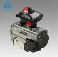 Actuator silindr niwmatig falf airtac gyda dangosydd safle actuator a falf solenoid airtac