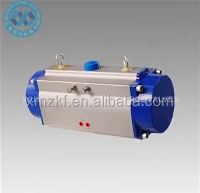 Valf Auto-Rheoli 90 Gradd Actuators Rotari Niwmatig (CE)