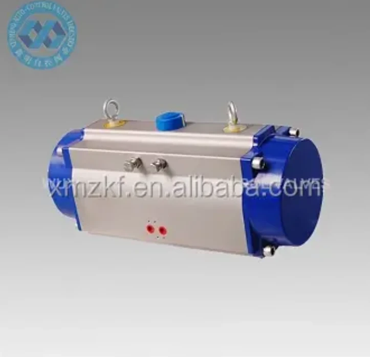 Valf Auto-Rheoli 90 Gradd Actuators Rotari Niwmatig (CE)